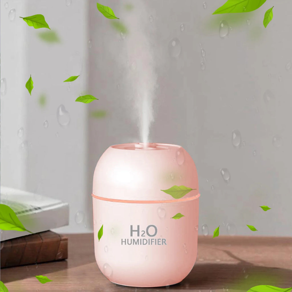 Usb Rechargeable Humidifier Home Office Desk Humidifier Bedroom Hydration Meter Portable Humidifier