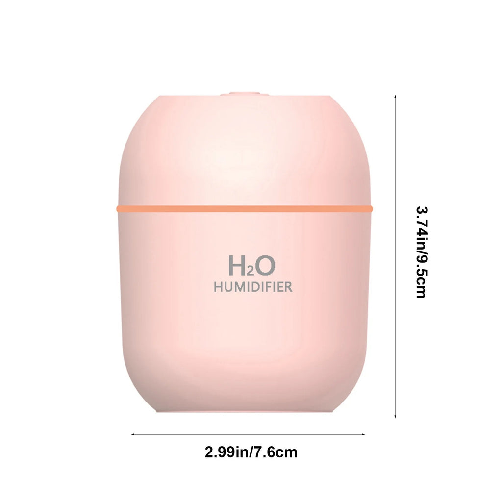 Usb Rechargeable Humidifier Home Office Desk Humidifier Bedroom Hydration Meter Portable Humidifier