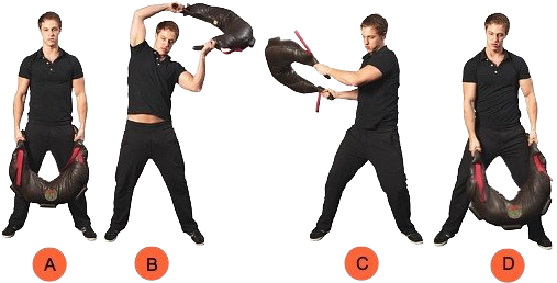 NNEDSZ Bulgarian Workout Power Bag