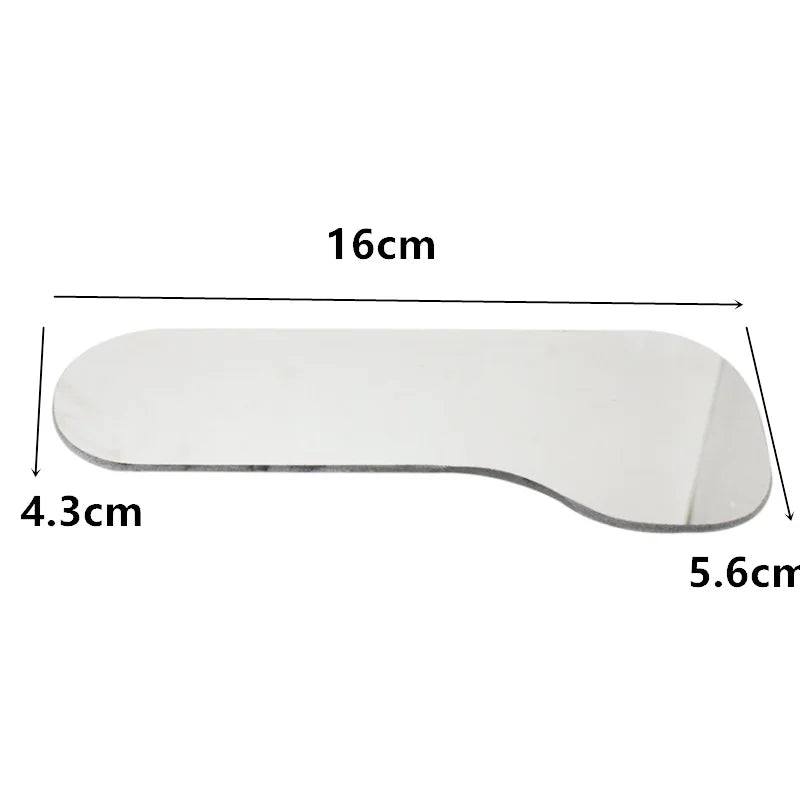 Dental Orthodontic Mirror Double-Sided Occlusal Reflector Oral Glass Coated Titanium Dental Photography Mirrors
