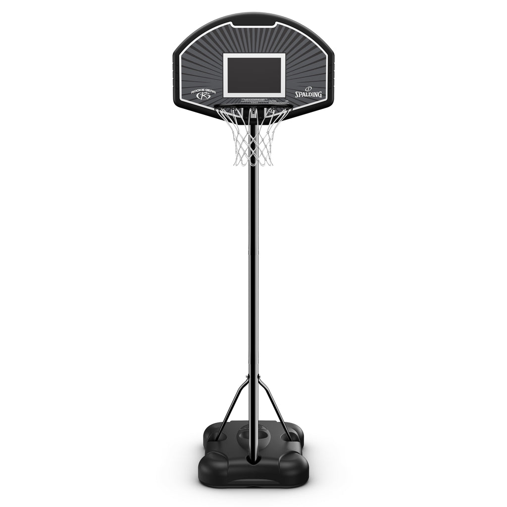 32-Inch Portable Basketball Hoop with Eco-Composite Backboard & Telescoping Height Adjustment-Outdoor Play