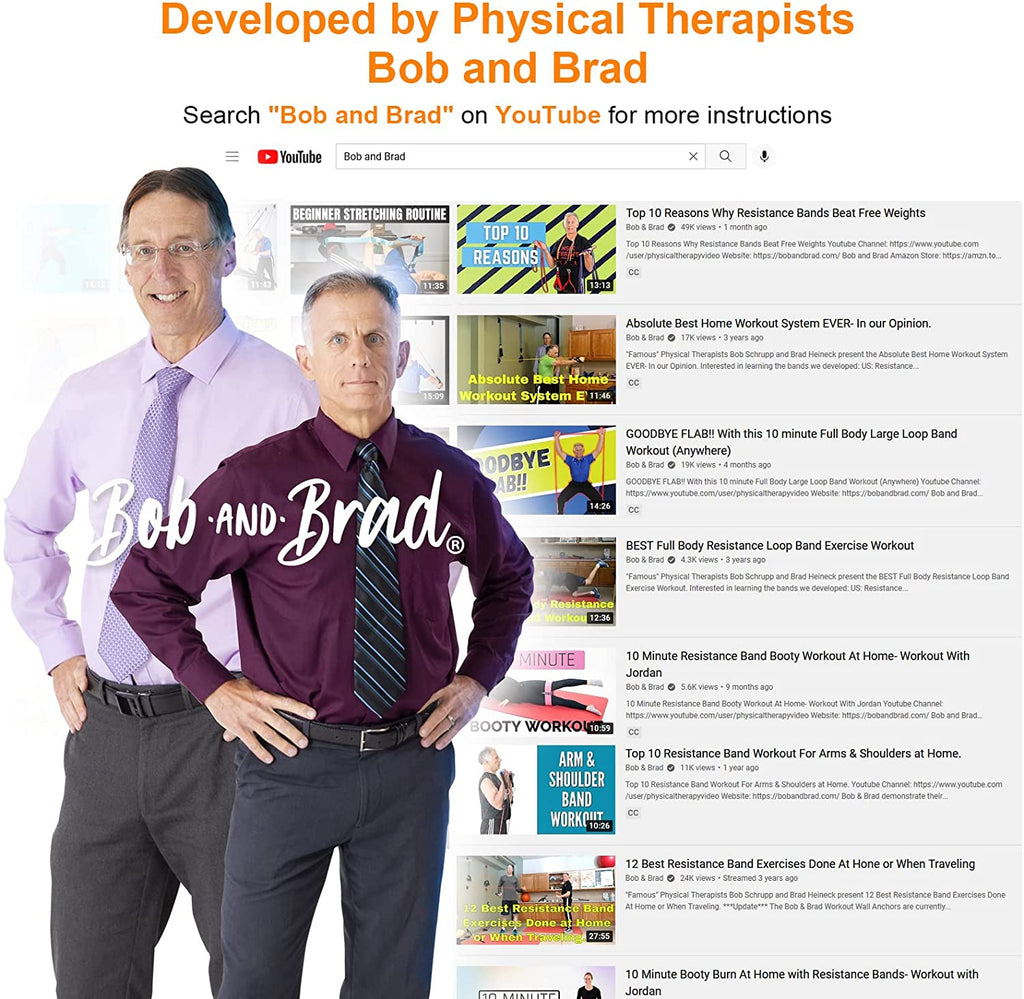 Resistance Bands, Resistance Bands Set for Workout Stackable up to 125-150 Lbs, Exercise Bands with Door Anchor, Ankle Straps, Handles and Carry Case for Strength, Yoga, Gym for Men and Women