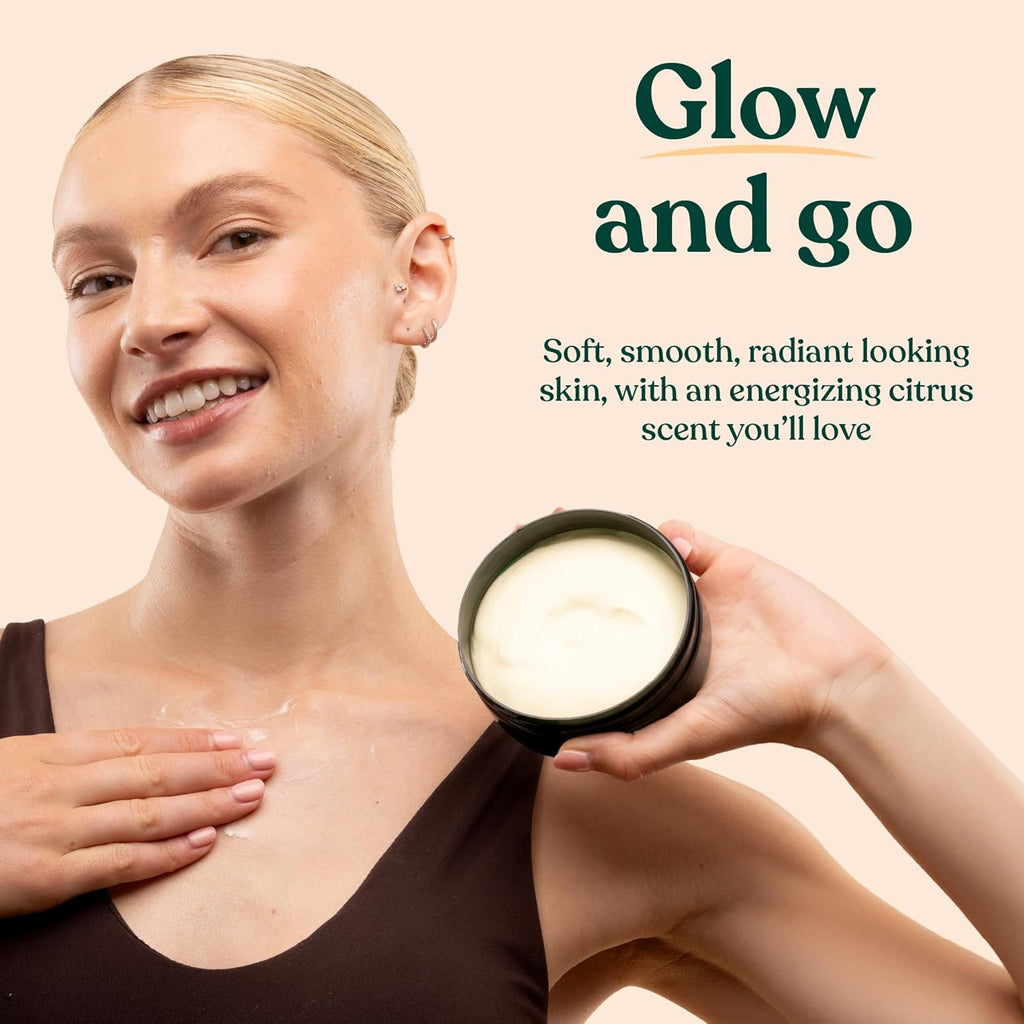 Satsuma Body Butter – Nourishing & Moisturizing Skincare for Normal Skin – Vegan – 6.75 Oz