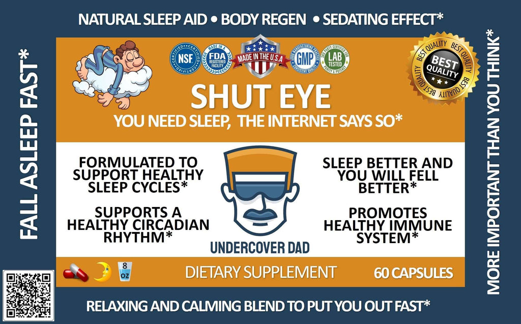 SHUT EYE - Safe and Effective Sleep Aid Formula